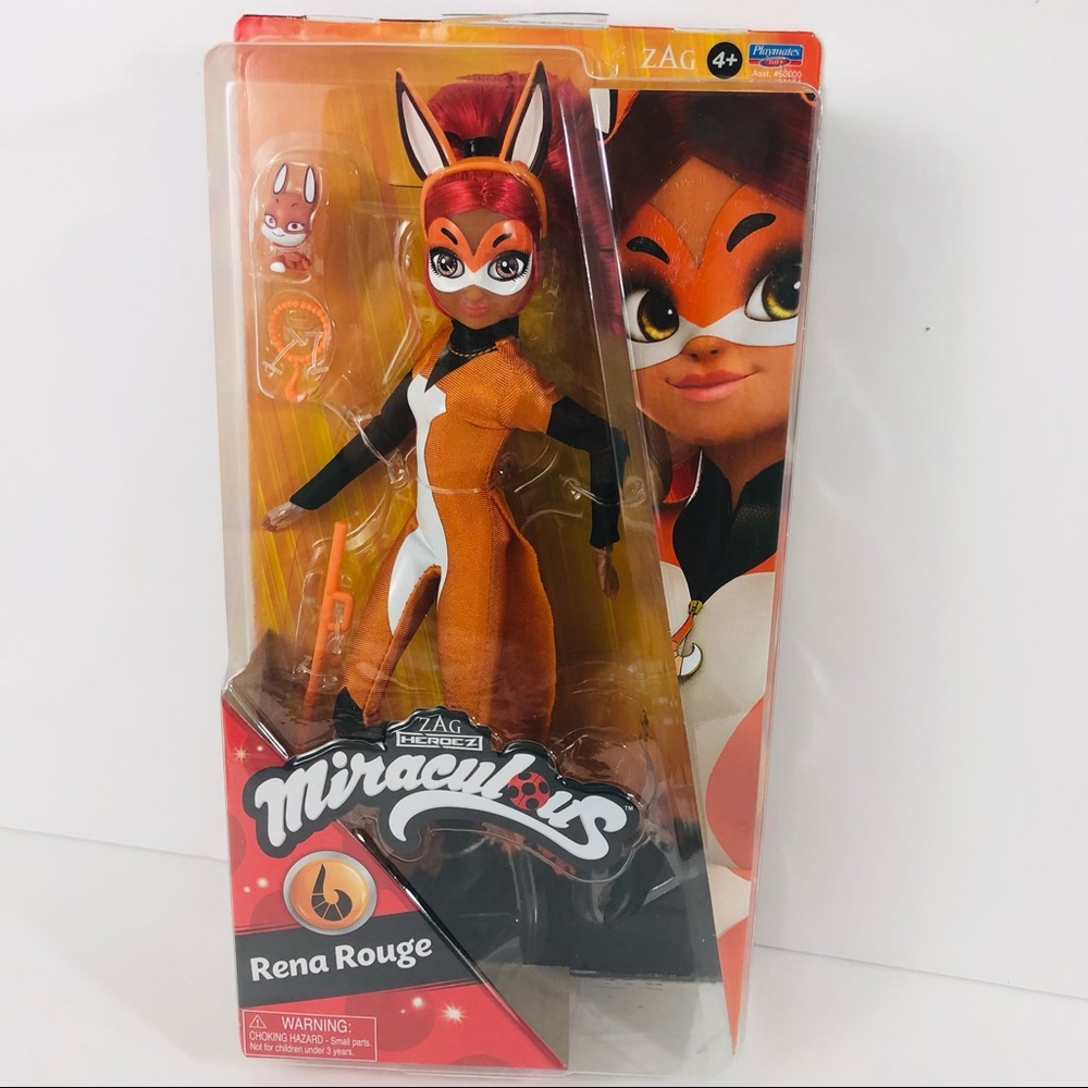 Miraculous Collectible Fashion Doll Figure Rena Rouge with Accessories New